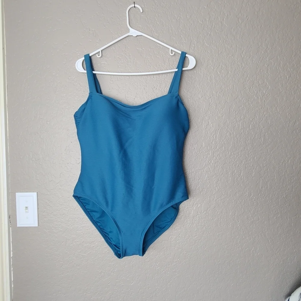 Kona Sol Teal Blue One-Piece